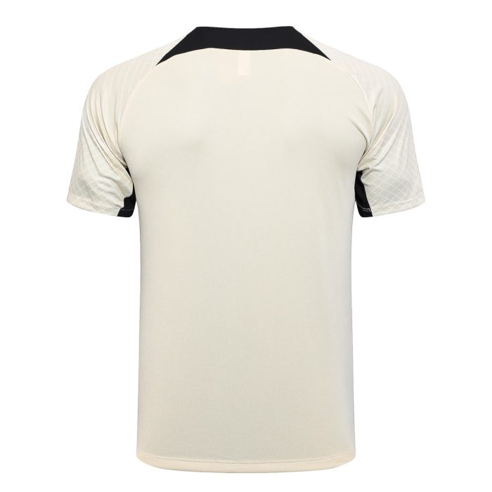 PSG 23-24 Short Sleeve Training Set in Earth Yellow with 7/8 Pants - 图片 8