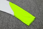 PSG 23-24 Half-Zip Jacket Light Gray with Fluorescent Green Sleeves - 图片 4