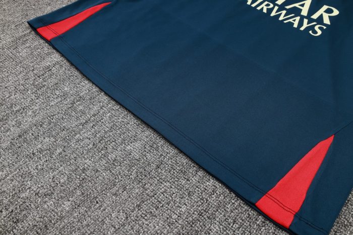 Paris Saint-Germain 23/24 Blue Vest with Red Collar - 图片 4