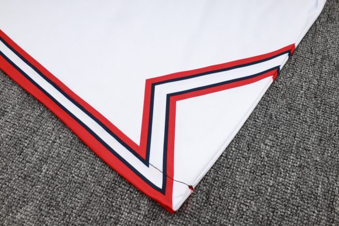 PSG 23/24 Jordan White Vest (PARIS Ad) - 图片 5