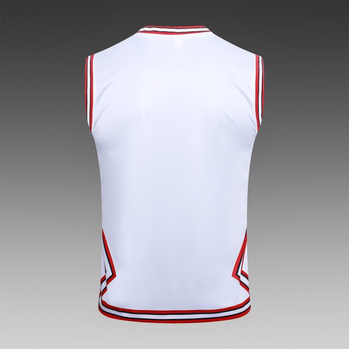 PSG 23/24 Jordan White Vest (PARIS Ad) - 图片 8