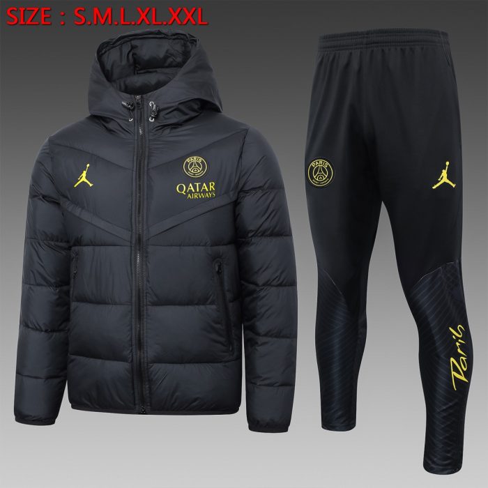 Paris Saint-Germain 23-24 Black Padded Jacket - 图片 3