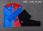 Paris Saint-Germain 25/26 Half-Zip Jacket Blue Red Splatter - 图片 2