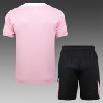 Paris Saint-Germain 24/25 Jordan Short Sleeve Training Top - Pink with White Shoulders - 图片 6