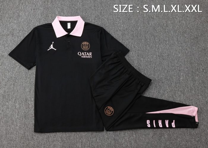 Paris Saint-Germain 24/25 Black Polo Shirt - 图片 2