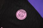 PSG 24-25 Jordan Black Half-Zip Jacket (Player Version) - 图片 6