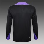 PSG 24-25 Jordan Black Half-Zip Jacket (Player Version) - 图片 8