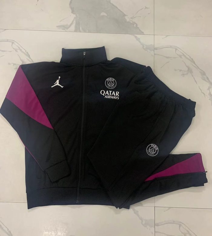 Paris Saint-Germain 24-25 Long Zipper Jacket Black - 图片 9