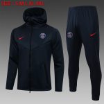 PSG 21-22 Long Zip Jacket Blue