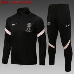 PSG 21-22 Long Zip Jacket Black