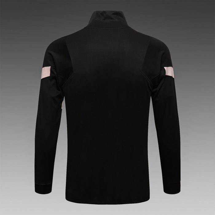 PSG 21-22 Long Zip Jacket Black - 图片 3