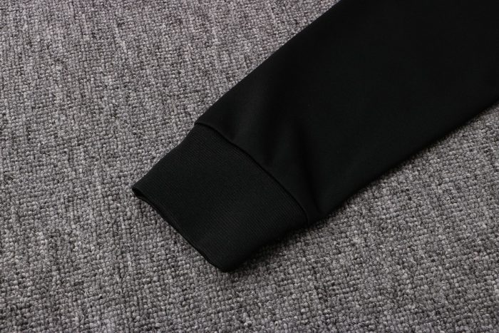 PSG 21-22 Long Zip Jacket Black - 图片 7
