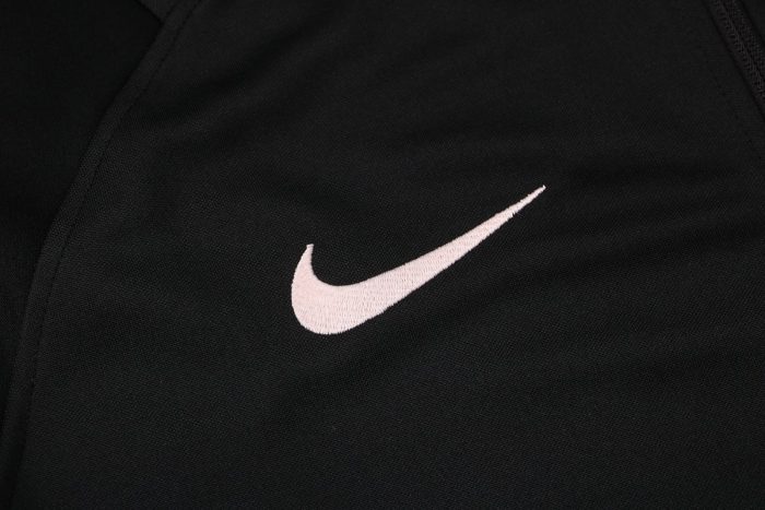 PSG 21-22 Long Zip Jacket Black - 图片 8