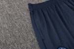 PSG 21-22 Long Zipper Jacket Blue with Red Collar - 图片 5