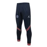 PSG 21-22 Long Zipper Jacket Blue with Red Collar - 图片 6