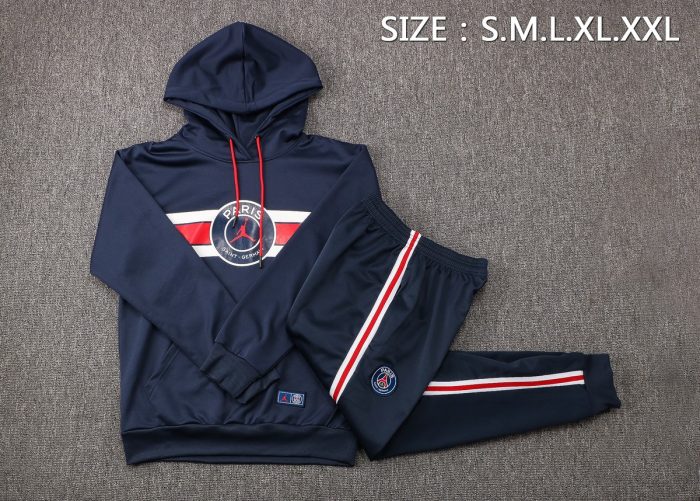 Jordan Paris PSG 21-22 Cap Blue (Half Red) - 图片 2