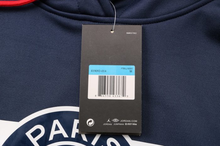 Jordan Paris PSG 21-22 Cap Blue (Half Red) - 图片 5