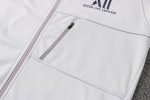 PSG 21-22 Long Zip Jacket with Hood Light Gray - 图片 4