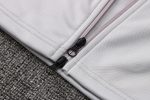PSG 21-22 Long Zip Jacket with Hood Light Gray - 图片 5