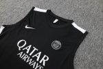 Paris Saint-Germain 23-24 Black Vest with White Shoulders - 图片 7