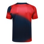 Paris Saint-Germain 23/24 Short Sleeve Training Set in Red/Blue Splatter with 5-Inch Shorts - 图片 7