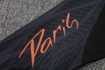 PSG 23-24 Half-Zip Jordan Black Yellow Splatter - 图片 4