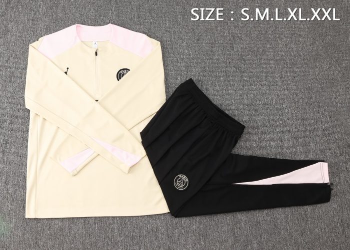 Jordan Paris 24/25 Half-Zip Jacket Apricot - 图片 2