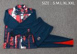 PSG 24/25 Long Zipper Jacket Paris Blue Spray - 图片 2
