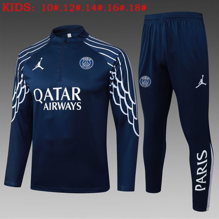 Jordan Paris Blue Splatter Kids - 图片 2