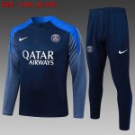 Paris Saint-Germain 25/26 Half-Zip Jacket Blue