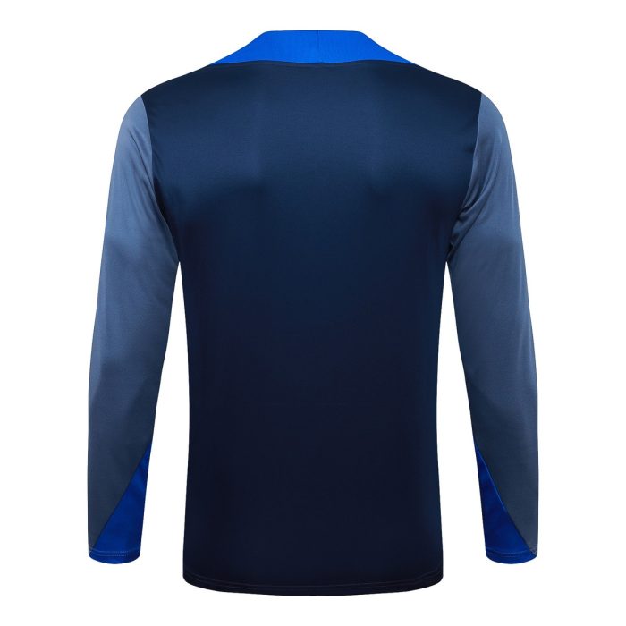 Paris Saint-Germain 25/26 Half-Zip Jacket Blue - 图片 6