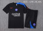 Paris Saint-Germain Black T90 Short Sleeve Training Shirt - 图片 2