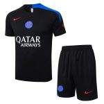 Paris Saint-Germain Black T90 Short Sleeve Training Shirt - 图片 8