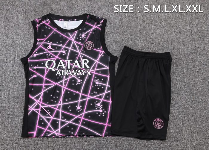 Jordan Paris Black Starry Sky Spray Print Vest - 图片 2