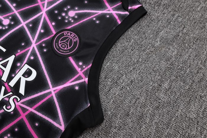 Jordan Paris Black Starry Sky Spray Print Vest - 图片 5