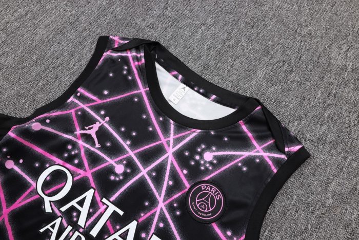 Jordan Paris Black Starry Sky Spray Print Vest - 图片 6