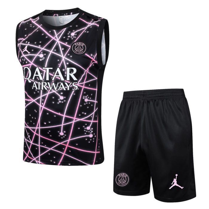 Jordan Paris Black Starry Sky Spray Print Vest - 图片 8