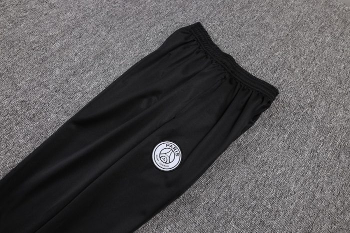Paris Saint-Germain 2024 Black Splatter Half-Zip Jacket - 图片 3