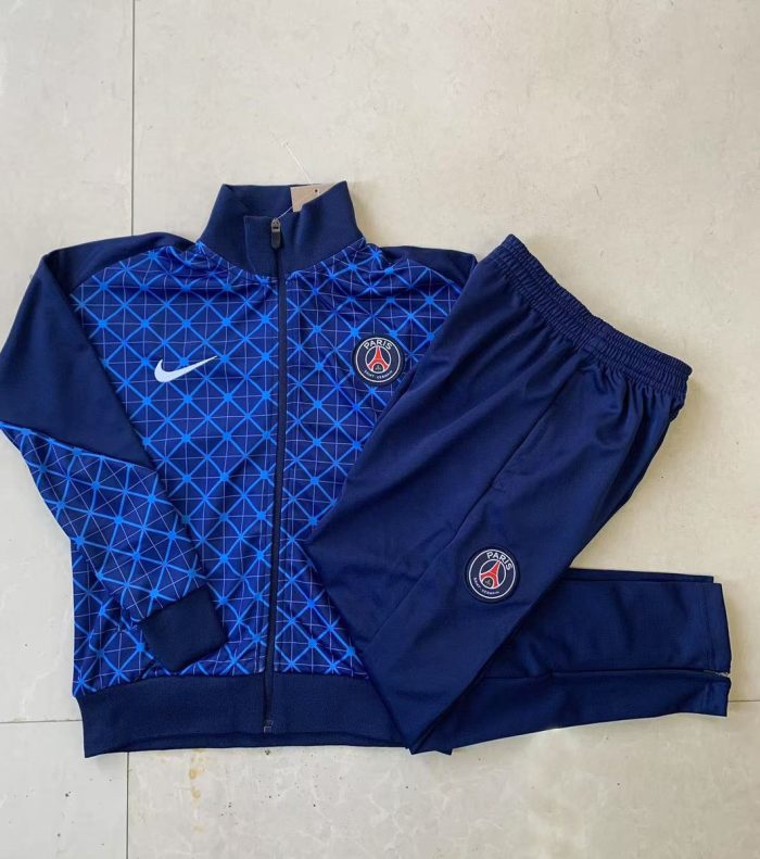 Paris Saint-Germain 2025/26 Long Zipper Jacket - Blue - 图片 3