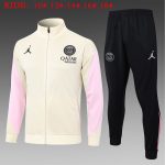 Paris Saint-Germain 24/25 Long Zipper Jacket Apricot Kids