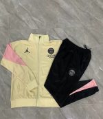 Paris Saint-Germain 24/25 Long Zipper Jacket Apricot Kids - 图片 4