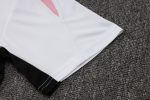 Paris Saint-Germain 24-25 Jordan Short Sleeve Training Top White with Pink Shoulders - 图片 5