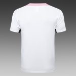 Paris Saint-Germain 24-25 Jordan Short Sleeve Training Top White with Pink Shoulders - 图片 7