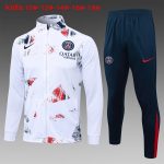 PSG 24/25 White Spray Print Kids