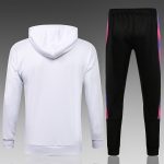 PSG 21/22 Long Zip Jacket White - 图片 2