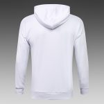 PSG 21/22 Long Zip Jacket White - 图片 3