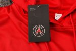 PSG 2021-2022 Jordan Red Cap (Chest Colorful Ad) - 图片 2