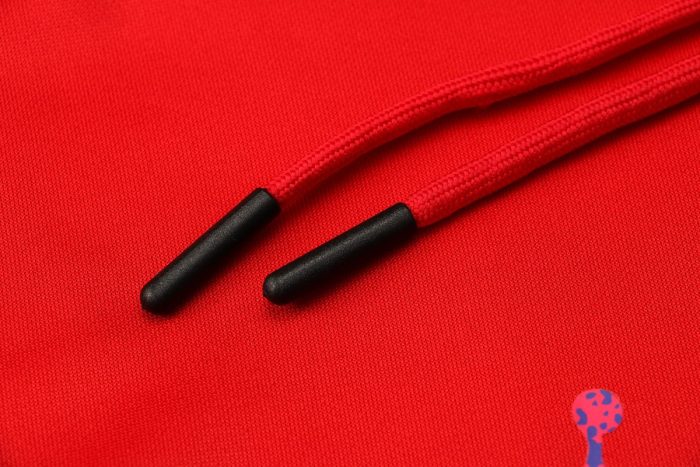 PSG 2021-2022 Jordan Red Cap (Chest Colorful Ad) - 图片 6