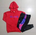 PSG 2021-2022 Jordan Red Cap (Chest Colorful Ad) - 图片 9
