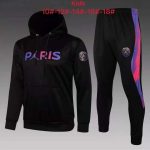 PSG 2021-2022 Kids Hat Black (Colorful Chest Logo) - 图片 2
